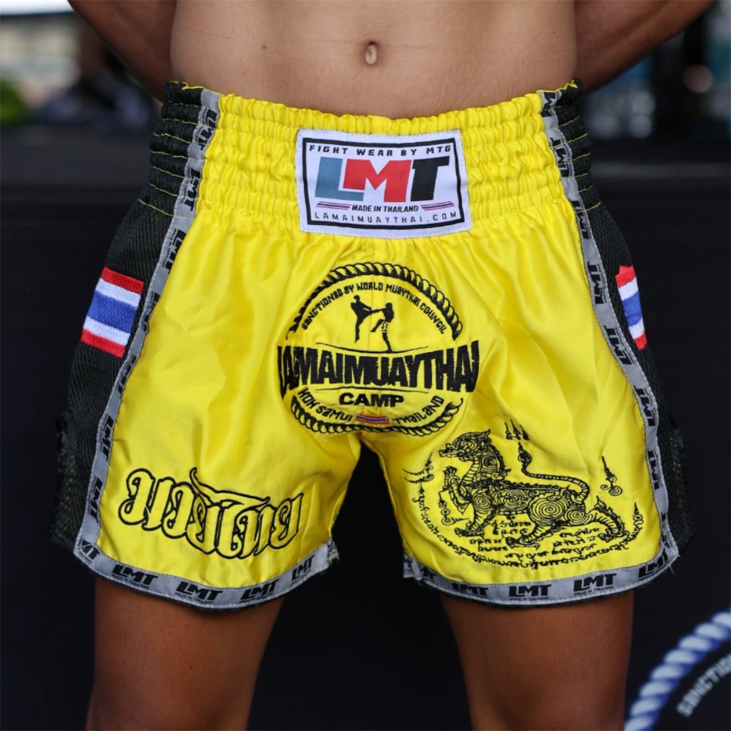 LMT SakYant MT Shorts (Yellow)
