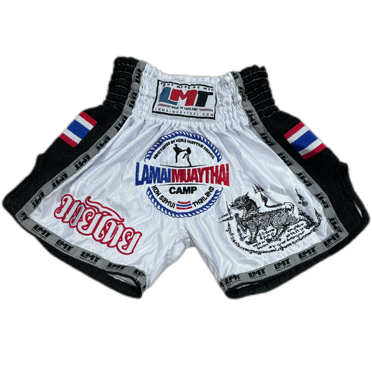 LMT SakYant MT Shorts (White)